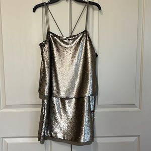 Gorgeous Mini sequin Matte dress.